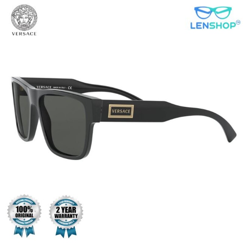 Versace VE4379 BlackGrey Sunglasses