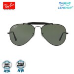 RAYBAN RB3129I W0228 58 OUTDOORSMAN SUNGLASSES