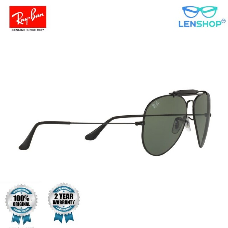 RAYBAN RB3129I W0228 58 OUTDOORSMAN SUNGLASSES