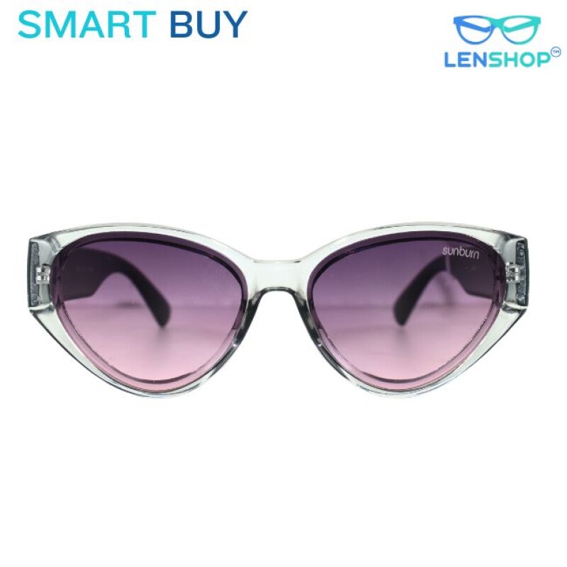 LENSHOP smart buy Cat eye purple transparent women sunglass