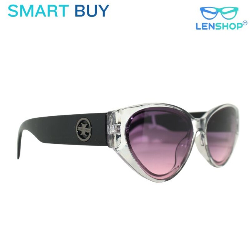 LENSHOP smart buy Cat eye purple transparent women sunglass