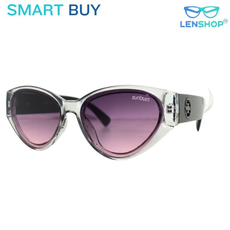 LENSHOP smart buy Cat eye purple transparent women sunglass