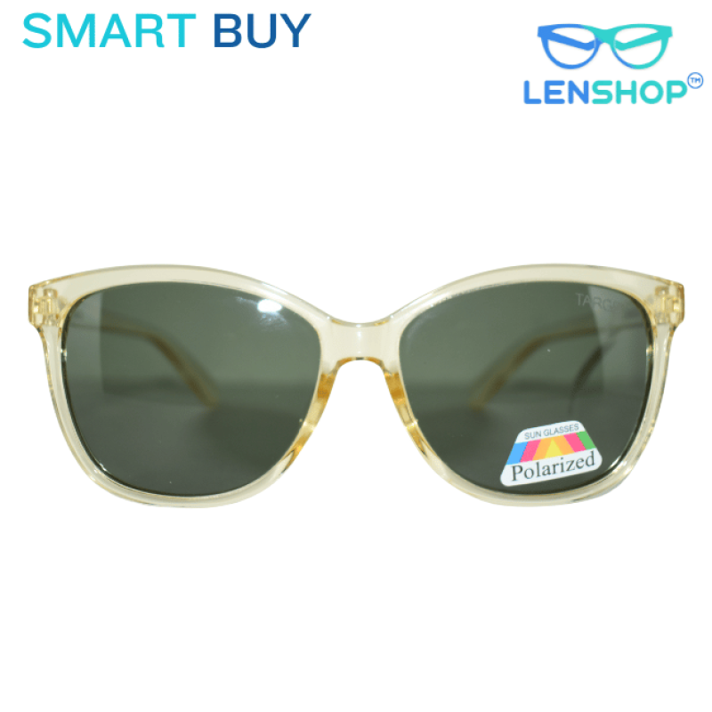 Lenshop Smart buy transparent Green lens women cat eye sunglasses