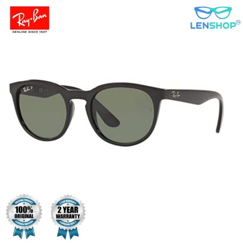 Rb4252I601/9A51 Uv Protected Green Black Browline Sunglasses for womens